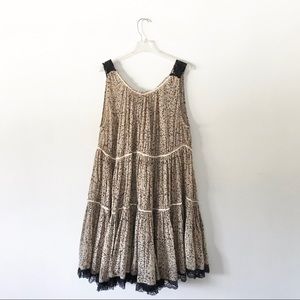 ALL SAINTS Floral Tier Blossom Casual Dress